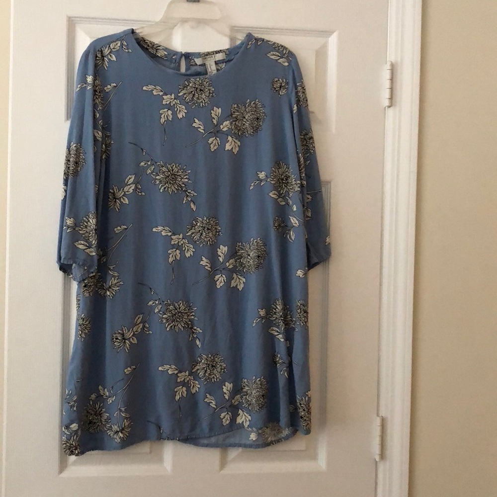 Forever 21 floral shift dress